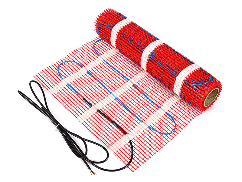 in-screed floor heating mat
